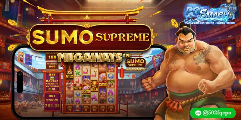 Sumo Supreme Megaways dragon gaming pg888th